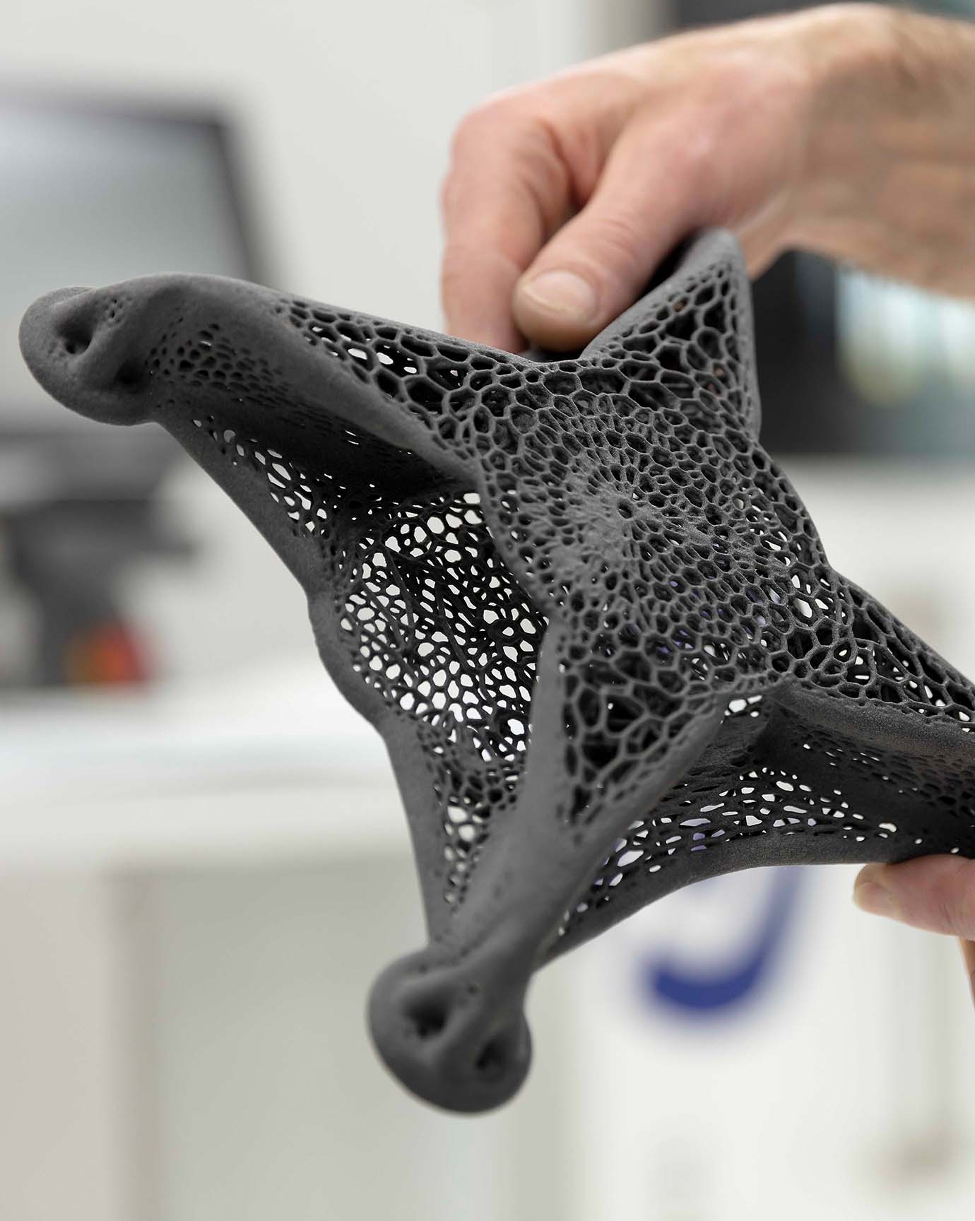 Snel en flexibel series van complexe onderdelen 3D-printen