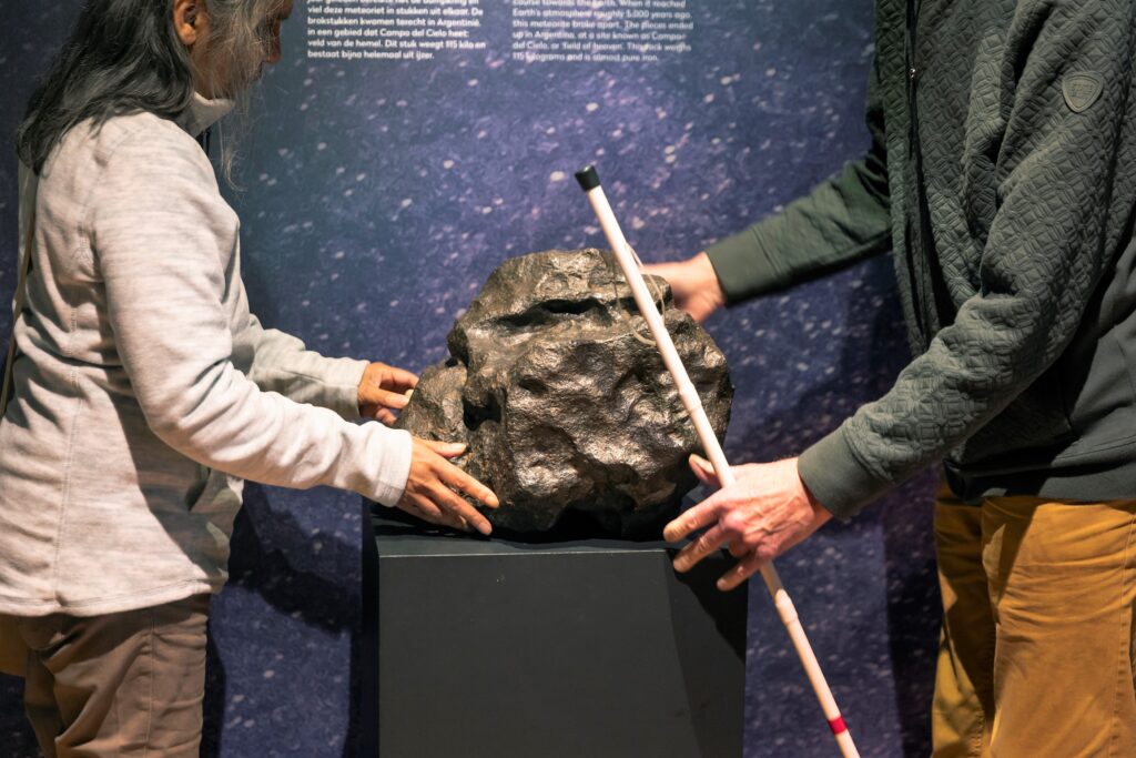 Het heelal voor blinden en slechtzienden