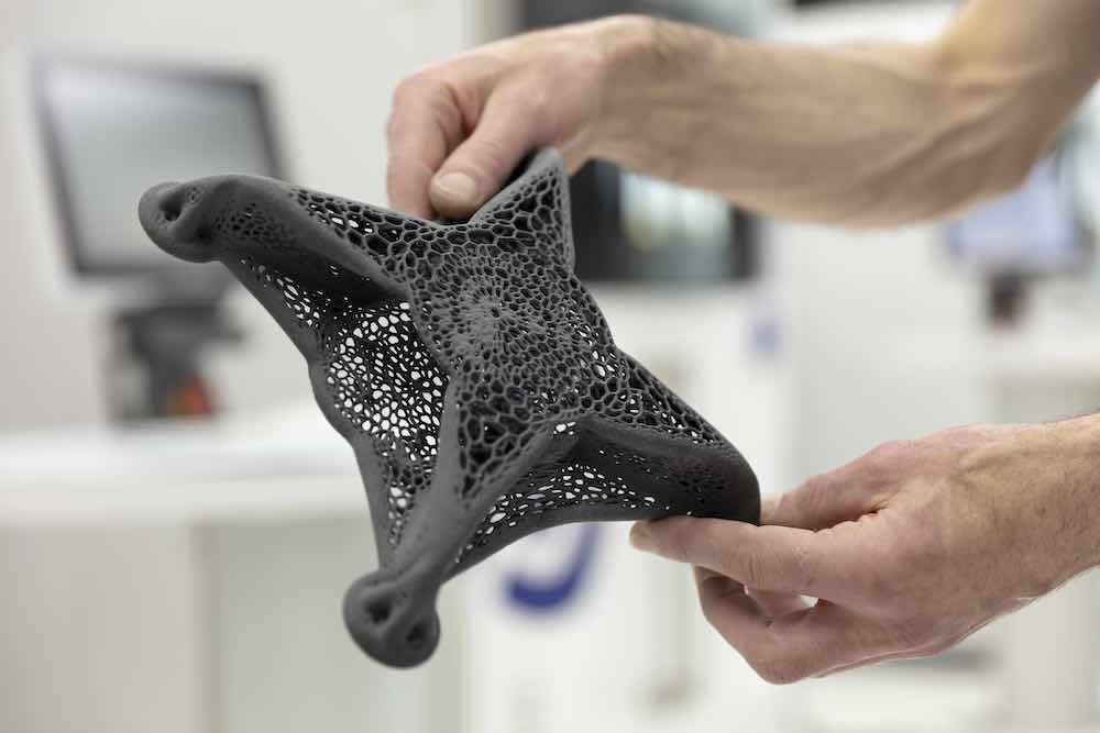 Topologie geoptimaliseerd onderdeel